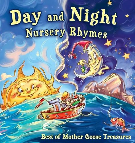 Cover image for Day and Night Nursery Rhymes: Best of Mother Goose Treasures