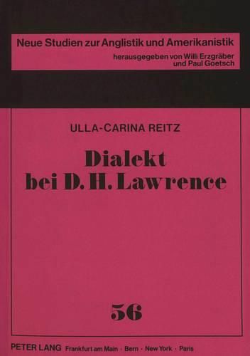 Dialekt Bei D. H. Lawrence