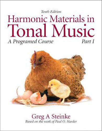 Cover image for Harmonic Materials in Tonal Music: A Programmed Course,  Part 1