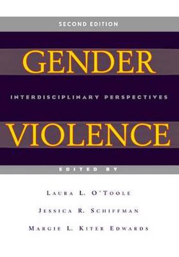 Cover image for Gender Violence: Interdisciplinary Perspectives