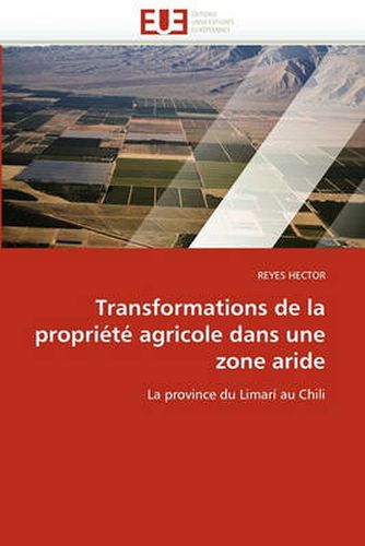 Cover image for Transformations de La Propri T Agricole Dans Une Zone Aride