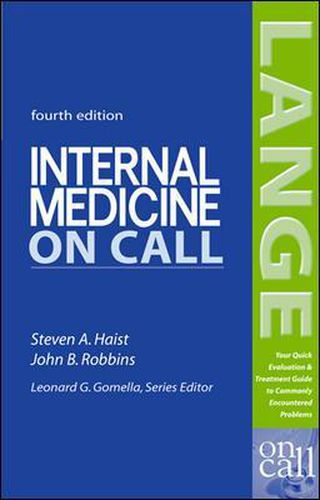 Cover image for Internal Medicine On Call