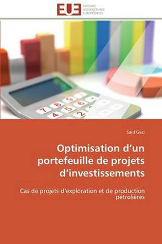 Cover image for Optimisation D Un Portefeuille de Projets D Investissements