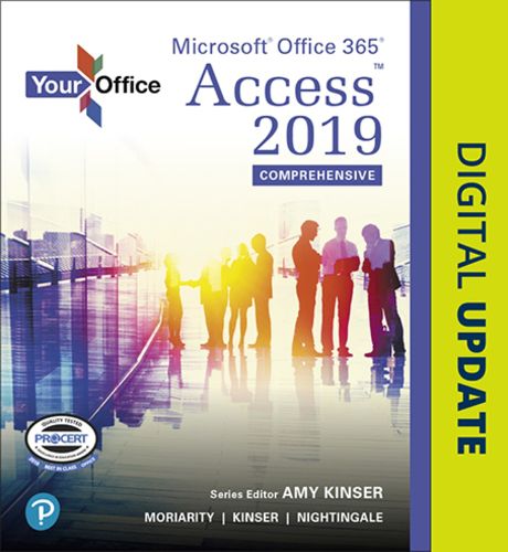 Cover image for Your Office: Microsoft Office 365, Access 2019 Comprehensive