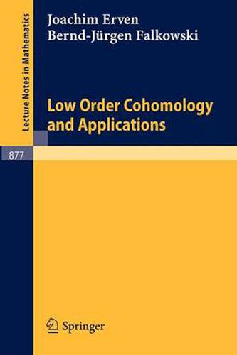 Cover image for Low Order Cohomology and Applications