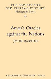 Cover image for Amos's Oracles Against the Nations