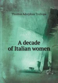 Cover image for A decade of Italian women