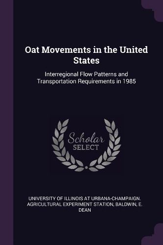 Cover image for Oat Movements in the United States
