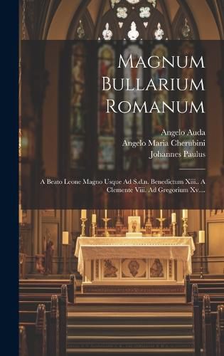Cover image for Magnum Bullarium Romanum