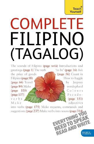 Cover image for Complete Filipino (Tagalog) Beginner to Intermediate Book and Audio Course: Learn to Read, Write, Speak and Understand a New Language with Teach Yourself