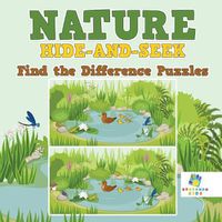 Cover image for Nature Hide-and-Seek Find the Difference Puzzles