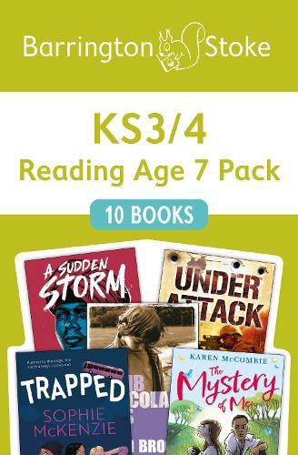 Barrington Stoke Secondary Reading Age 7 Pack