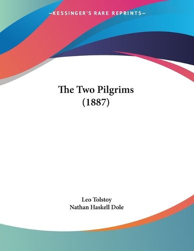 Cover image for The Two Pilgrims (1887)