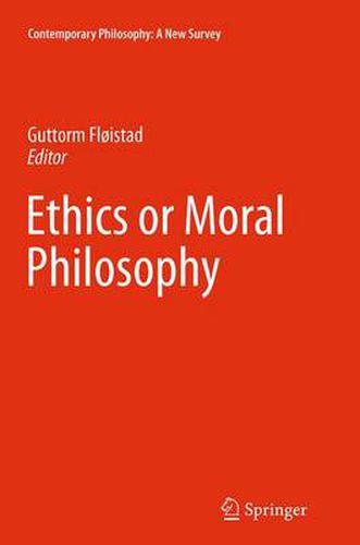 Cover image for Ethics or Moral Philosophy