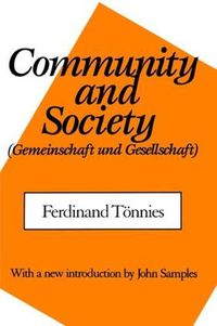 Cover image for Community and Society