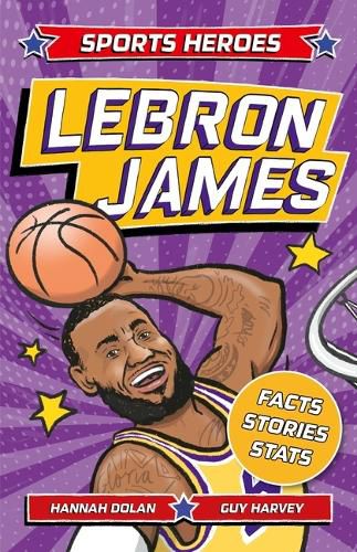 Cover image for Sports Heroes: Lebron James