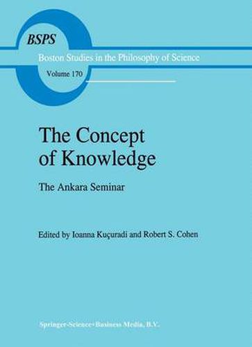 Cover image for The Concept of Knowledge: The Ankara Seminar