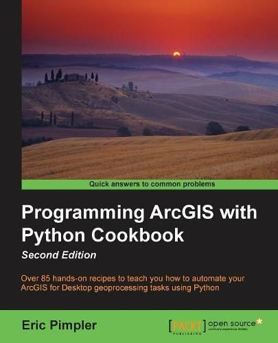 Cover image for Programming ArcGIS with Python Cookbook -