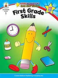 Cover image for First Grade Skills: Gold Star Edition