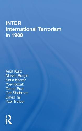 Cover image for INTER: International Terrorism in 1988