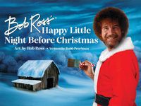 Cover image for Bob Ross' Happy Little Night Before Christmas