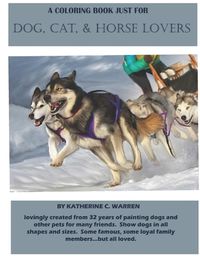 Cover image for A Coloring Book Especially for Dog, Cat and Horse Lovers