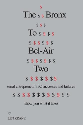 Cover image for The Bronx to Bel-Air Two: Serial Entrepreneur's 32 Successes and Failures Show You What It Takes