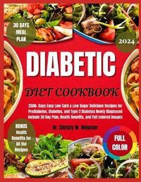 Cover image for Diabetic Diet Cookbook 2024