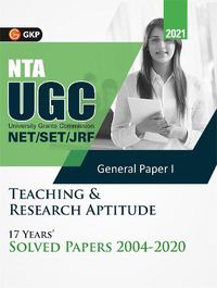 Cover image for UGC 2021 Net/Set (Jrf & Ls) Paper I Teaching & Research Aptitude 17 Years' Solved Papers 2004-2020