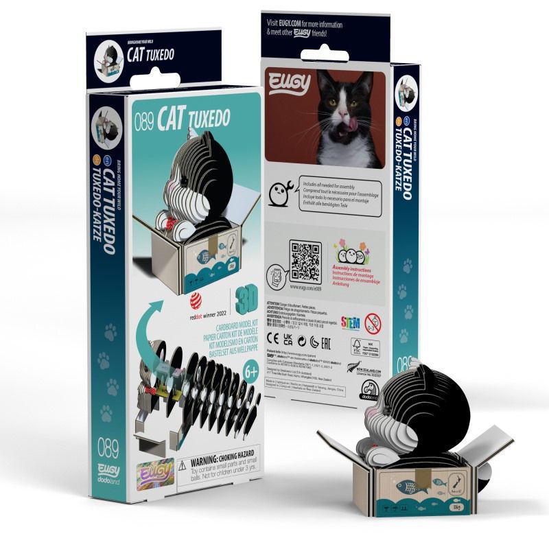 Tuxedo Cat Animal Puzzle