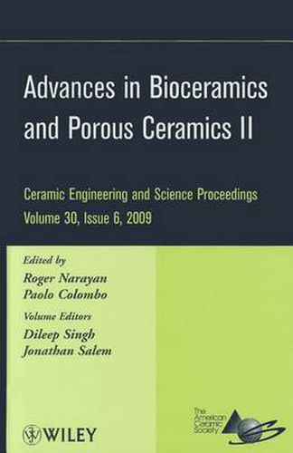 Cover image for Advances in Bioceramics and Porous Ceramics