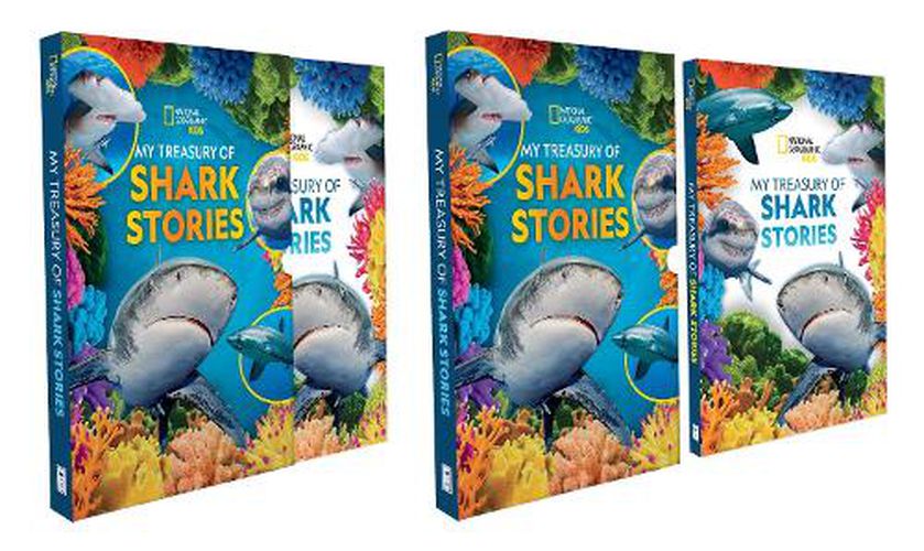 Cover image for My Deluxe Treasury of Shark Stories (Disney: National Geographic Kids)