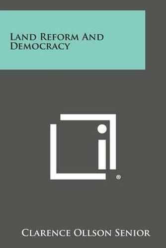 Cover image for Land Reform and Democracy