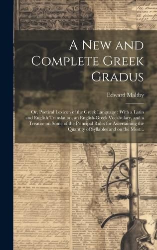 Cover image for A New and Complete Greek Gradus