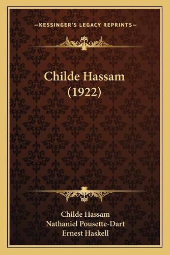 Cover image for Childe Hassam (1922)