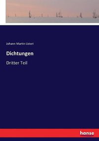 Cover image for Dichtungen: Dritter Teil