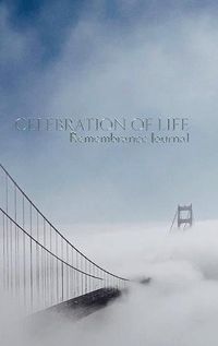 Cover image for celebration of life Remembrance blank page journal golden gate Bridge San Francisco