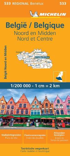 Cover image for Belgie Noord en Midden / Belgique Nord et Centre