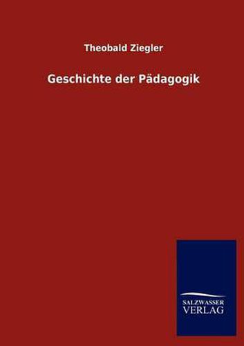 Cover image for Geschichte der Padagogik