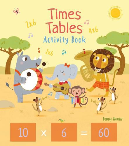 Cover image for Times Tables Activity Book