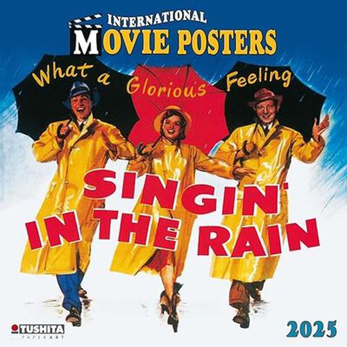 International Movie Posters 2025 Calendar 30x30