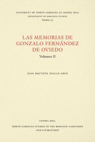 Las Memorias de Gonzalo Fernandez de Oviedo