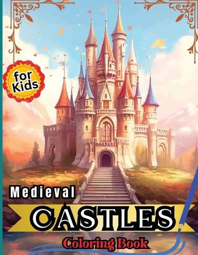 Cover image for Medieval Castles Coloring Book for Kids