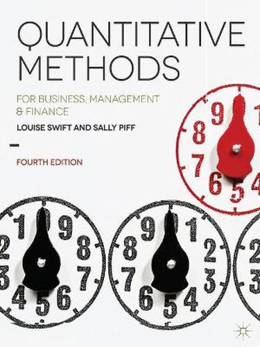 Cover image for Quantitative Methods: for Business, Management and Finance