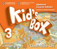 Cover image for Kid's Box Level 3 Class Audio CDs (4) Updated English for Spanish Speakers