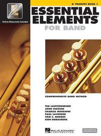 Cover image for Essential Elements for Band - Book 1 - Trumpet: Comprehensive Band Method
