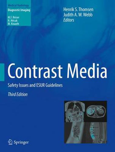 Cover image for Contrast Media: Safety Issues and ESUR Guidelines