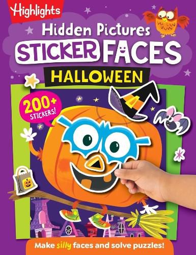 Cover image for Hidden Pictures Sticker Faces: Halloween