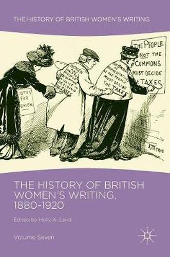 Cover image for The History of British Women's Writing, 1880-1920: Volume Seven