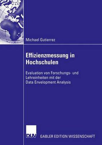 Cover image for Effizienzmessung in Hochschulen